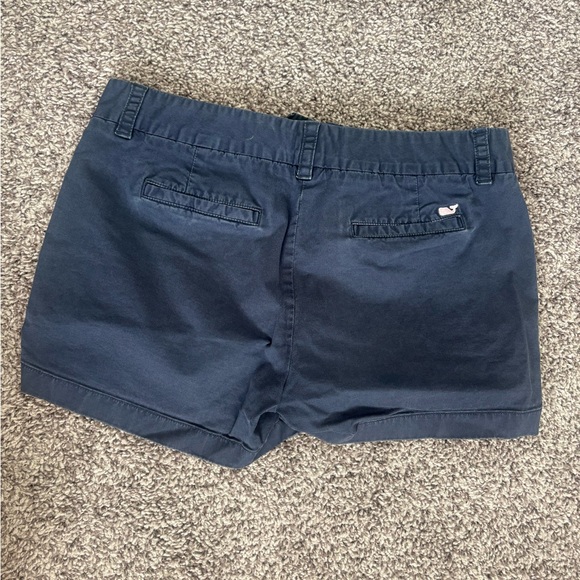 Vineyard Vines Blue Bermuda Shorts Casual Cotton Blend - Picture 3 of 3